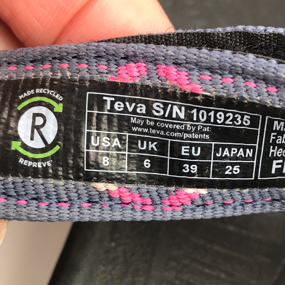 Teva Women's Size 8 Purple Hurricane XLT2 Sandals Shoes Hiking Water - Picture 6 of 8